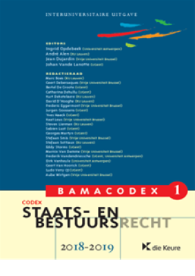 Bamacodex 1 (Staats- en bestuursrecht) 2018-2019