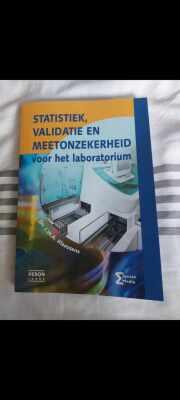 Statistiek, validatie en meetonzekerheid voor het laboratorium