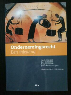 Ondernemingsrecht, Een inleiding editie 2020