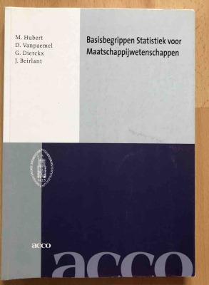 Basisbegrippen statistiek voor de maatschappijwetenschappen