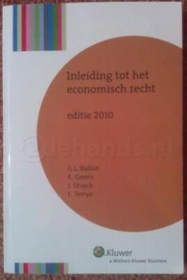 Inleiding tot het Economisch Recht (studenteneditie)